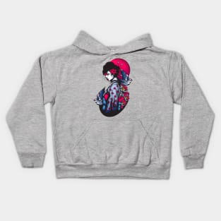 Geisha Girl Kids Hoodie